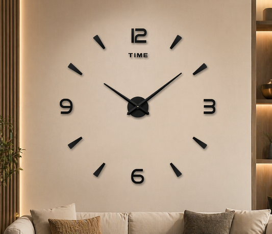 Wall Clock with 6 inch needles