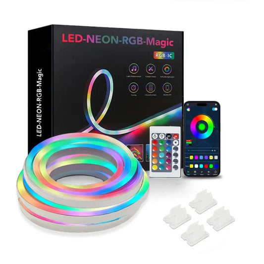 Magic RGB Neon Strip Light (5 Meter)