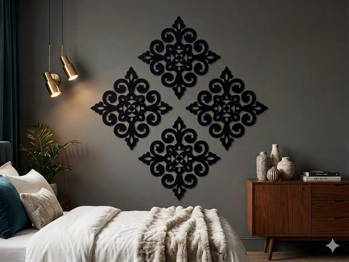 3D wooden wall art large size premium home decor panels