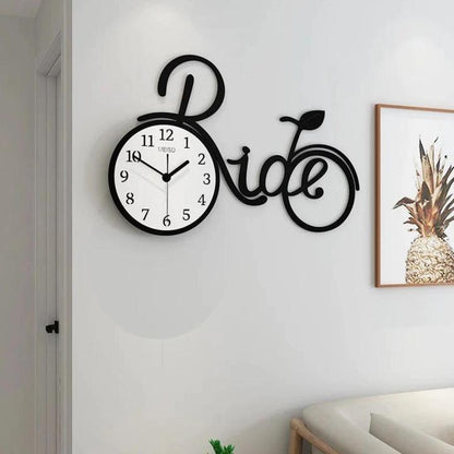 Modern “Be Grateful” Wall Clock – Elegant 3D Artistic Design