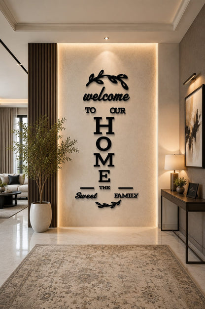 Sweet Home Authentic Wall Decor