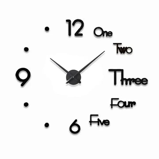 Wall Clock with 6 inches needles