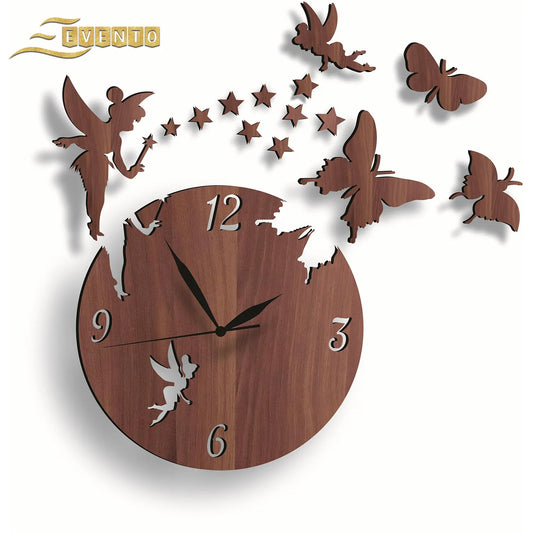 Fairy Clock Wooden