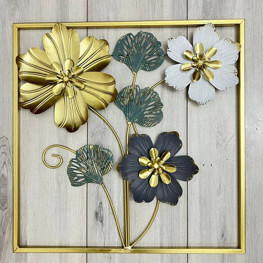 Imported Premium Quality Metal Flower Frame – Elegant Decor
